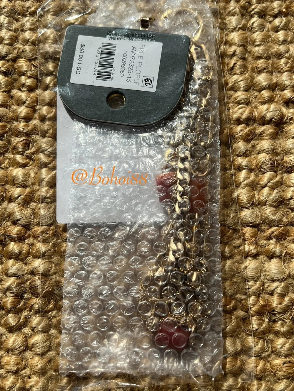 NEW Free People Layered Chain Phone Wristlet - Picture 6 of 10